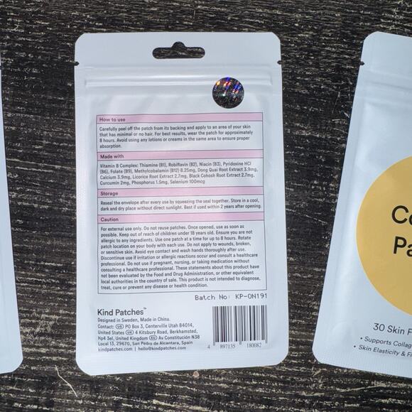 Menopause Patches by Kind Patches for Unisex - 30 Count Patches - Picture 2 of 2